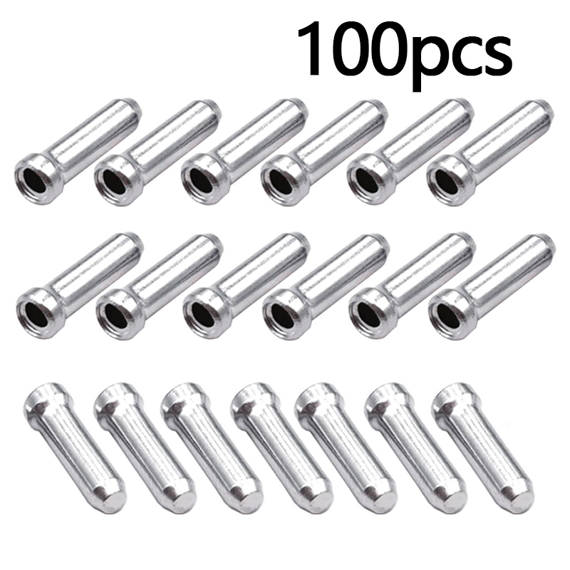 Wire Connector Cap - 100/200 adet alüminyum fren vites kablosu