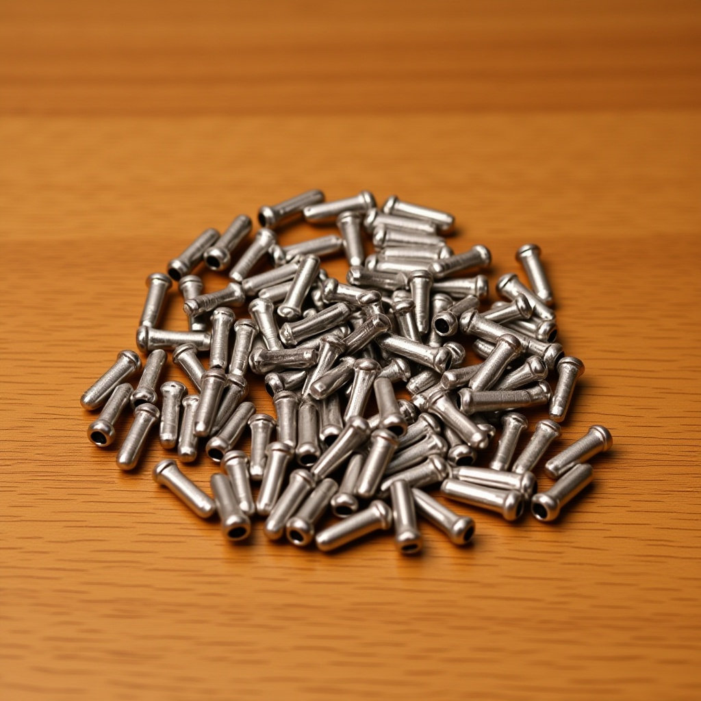 Wire Connector Cap - 100 Adet Hafif Alüminyum Alaşımlı Bisiklet