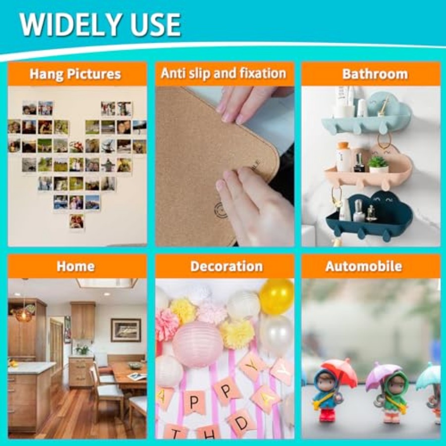 Çift Taraflı Duvar Bandı, Resi - Picture Hanging Strip incelemesi ve fiyatı