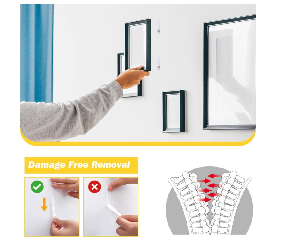 Çift Kilitli Resim Asma Şeritl - Picture Hanging Strip incelemesi ve fiyatı
