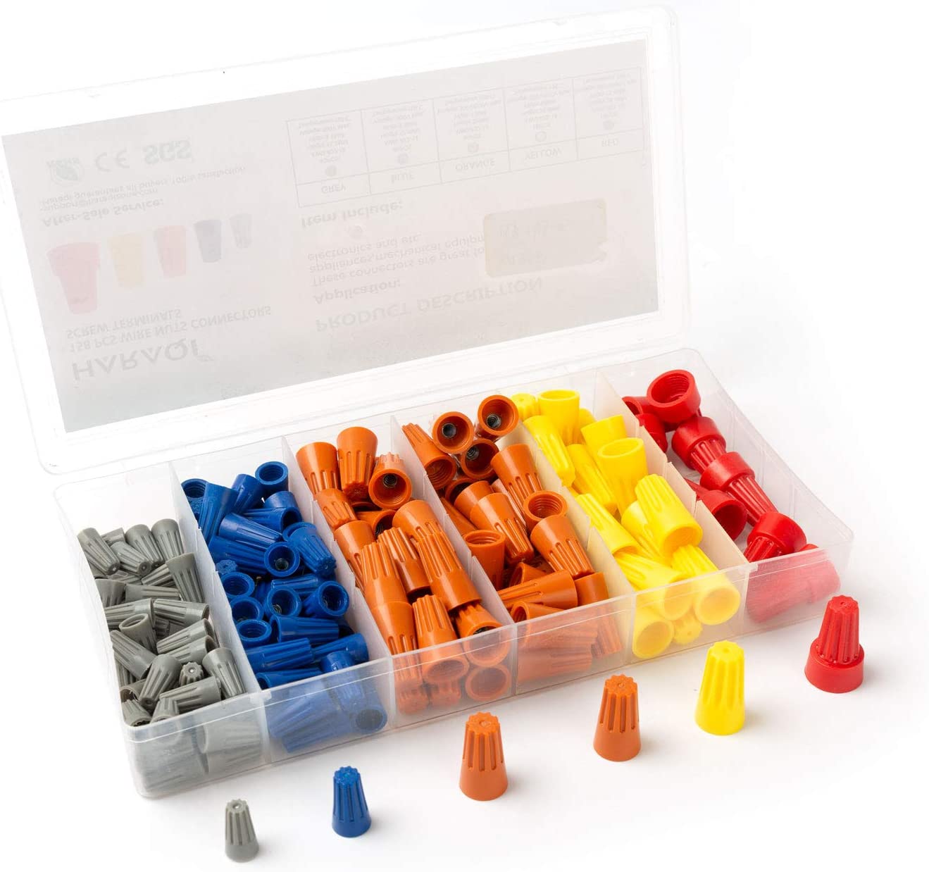 110/158/220 Adet Vidalı Sıkma  - Wire Connector Cap incelemesi ve fiyatı