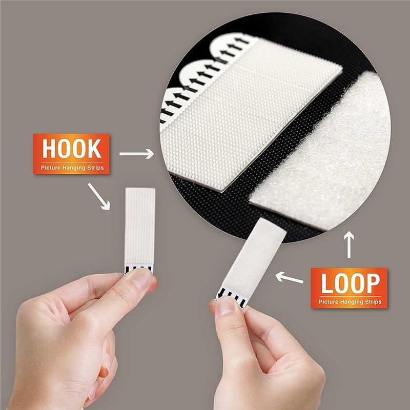 A03E-20 Çift (40 Şerit) İz Bır - Picture Hanging Strip incelemesi ve fiyatı